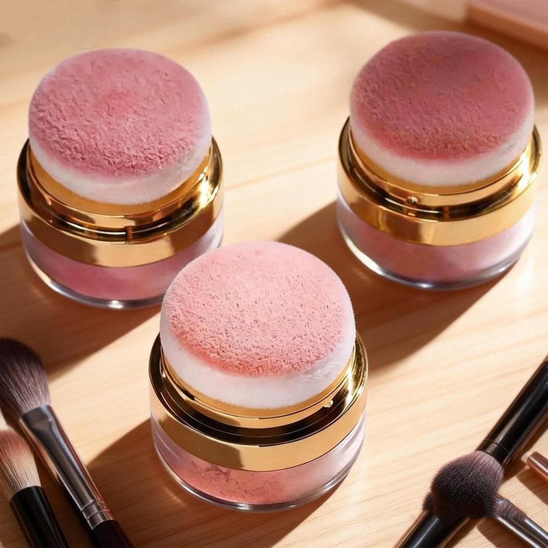 Lazy Blush, 3Pcs Makeup Set Kit, Soft & Fluffy Loose