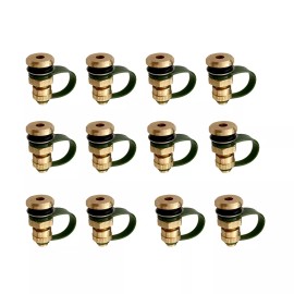 CCLINK 12 Pack Fuel Gas Can Vent  Caps Kits Made of Durable Brass Fuel Gas