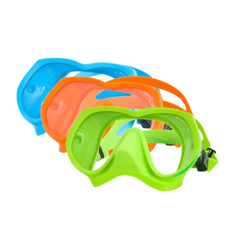 OMS Tattoo Frameless Diving Mask, UV Coated Lens, Standard Fit