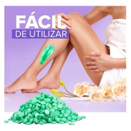 Cuidado Facial Y Corporal Cera Española Perlas Depiladoras F