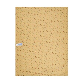 Sterntaler Babydecke Giraffe & Löwe – Kuschelige Boa- und Jersey-Mischung – Kuscheldecke mit niedlicher Stickerei – Beidseitig verwendbar für Babys, Ocker  