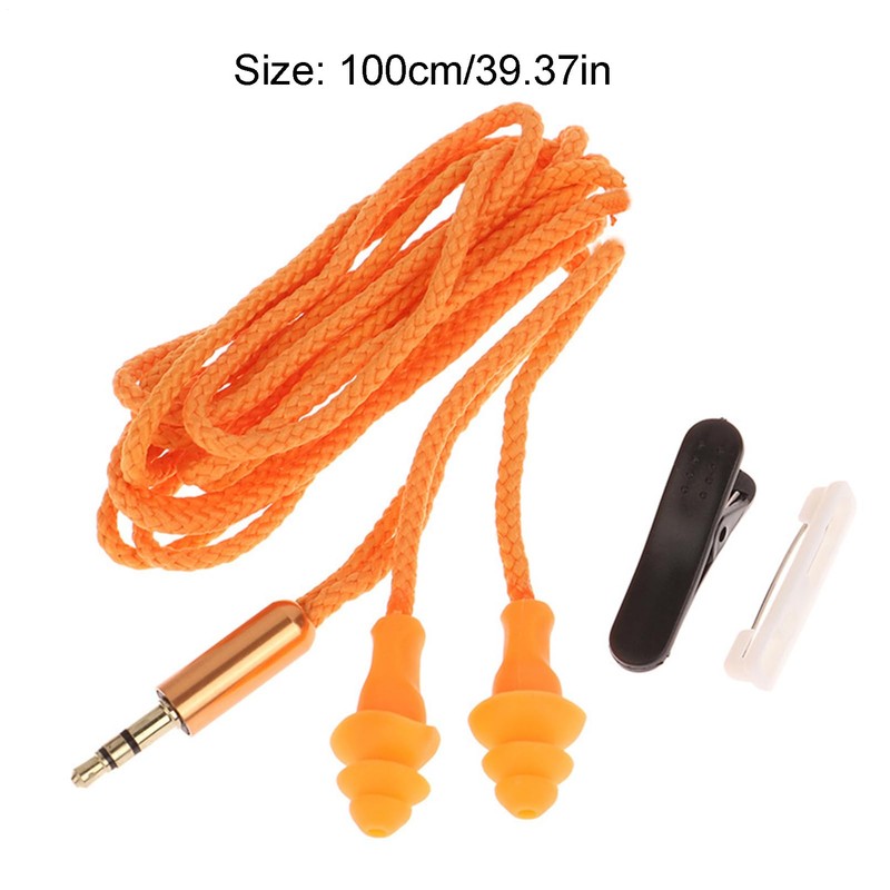 Construction Earbuds,Work Earbuds - with Clips 100dB Soundproof Headphones for
