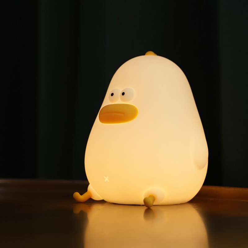 LED Night Light Interesting Chicken Pat Light USB Charging Baby