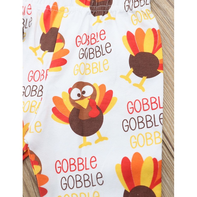 oklady Baby Thanksgiving Outfit Newborn Boy Girl Letter Print Romper