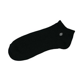 Spiral Tanaka Socks Streamline Anklet Type SKSS25AKB Black 25-27