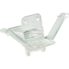 Prime-Line L 5626N Window Screen Retainer Clip (#1029) Clear Plastic (2 Pack)