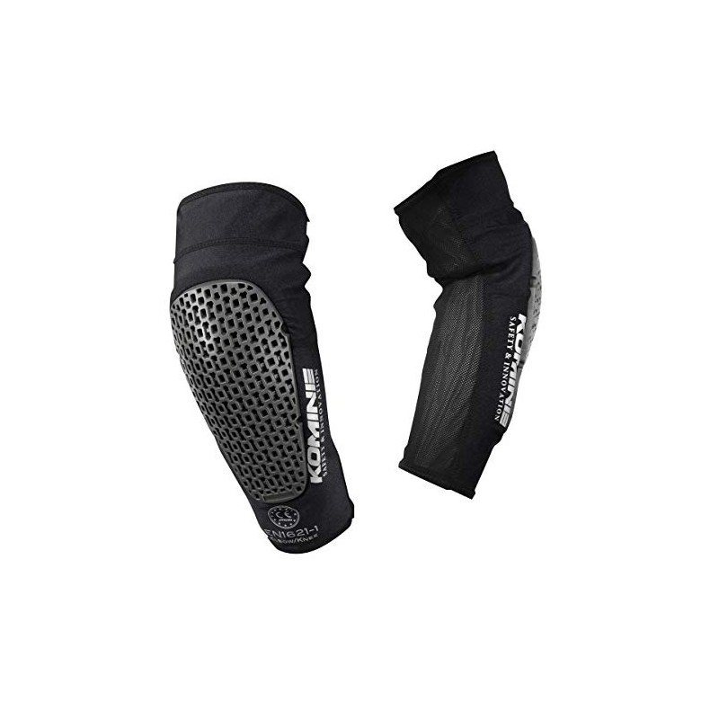 Komine SK-826 12996 Motorcycle Air Through CE Support Elbow Guard