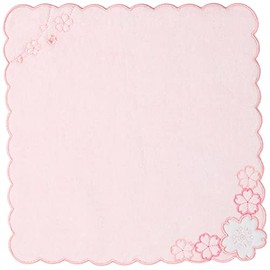 Maruzen Mini Towel, Fluffy Cherry Blossom Pink, 9.8 x 9.8 inches (25 x 25 cm)