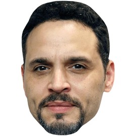 Daniel Sunjata (Goatee) Celebrity Mask, Flat Card Face, Fancy Dress Mask