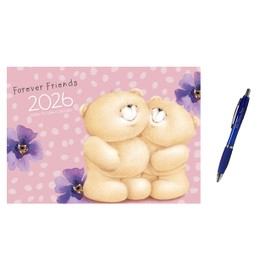Forever Friends WTV Planner A4 Calendar 2026 + Exclusive Limited Edition Pen
