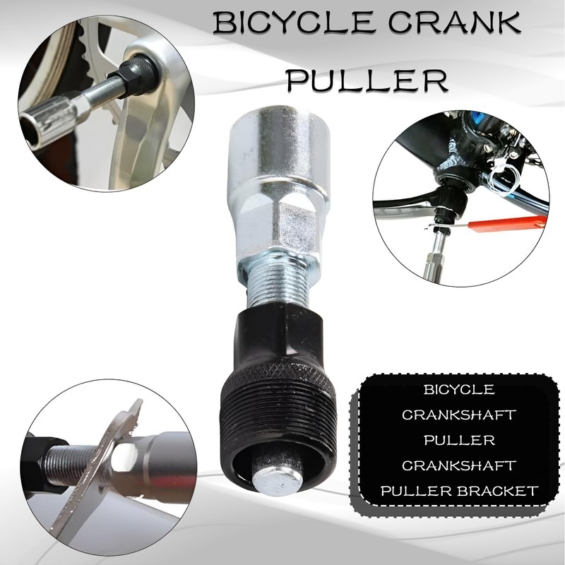 ZFRITP Bicycle Crank Puller, Bicycle Crank Puller, Pedal Crank Puller,