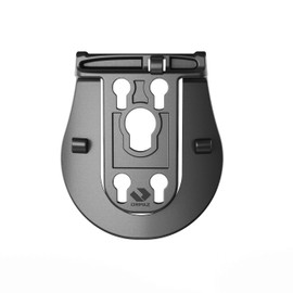 Orpaz Holster Attachments for Orpaz Holsters and Magazine Pouches (Paddle, OMS Paddle), Black