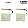 Kastar 2 x Kastar Battery for BP20R Dogtra 175NCP 200NCP
