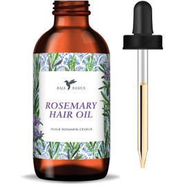Baja Basics Rosemary Oil for Hair Growth by Baja Basics, Moisturizing Hair Oil for Split Ends and Dry Scalp, Hair Strengthening, All Hair Types 2 oz