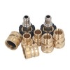 Garden Hose Quick Connector Set 3/8in 3/4in American Garden Hose