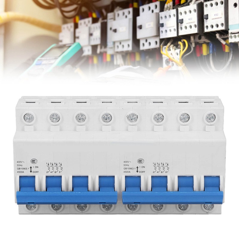 Mini Interlocking Conversion Circuit Breaker Guide Rail Type Manual Dual