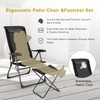 Giantex 4 Pcs Folding Patio Chairs Set 2 Pack Patio