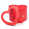 Heart Shape Gift Box, Gift Box with Bow, Heart-Shaped Cardboard
