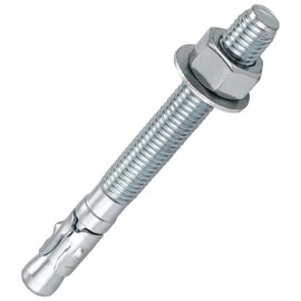Speedmax Wedge Anchors Zinc Plated Heavy Duty Fastener for Concrete (12, 3/4" x 6-1/4")