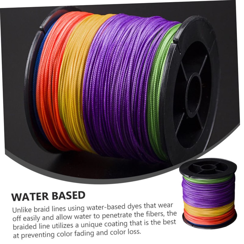 Gatuida 1 Roll Braided Fishing Line Pe Strands with Strong