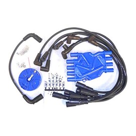 Marketplace Auto Parts Ignition Tune-Up Kit - Spark Plug Wire Set, Cap and Rotor - Compatible with 1997-2002 Chevy Express 3500 5.7L V8 VIN R