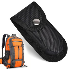 TLIFOS Pocket Knife Sheath, Nylon Knife Sheath for Belt, 5''-5.5'' Folding Knife Sheath, Portable Knife Pouch Pocket Knife Belt Holder, Multitool knife Pouch for Outdoor Climbing and Camping