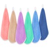 Aolso 6 PCS Flannels Face Cloth Soft Face Cloths, Reusable