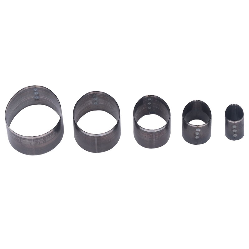5PCS Leather Die Cutter Egg Shape Oval 20‑60mm Punching Die