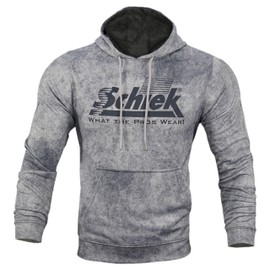Schiek PolyHD Sweatshirt - Heavy Duty Polyester Blend Long Sleeve Sweatshirt Grey