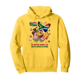 South Africa Flag Outfit Idea For Women South African Food Pullover Hoodie