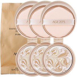 AGE20S Essence Pact Royal Gold No. 21 Refill 3 / AGE20S 에이지투웨니스 에센스 팩트 로얄골드 21호 리필 3개