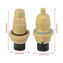 Akozon 4800878 4800879 Sensor de Velocidad de Entrada y Salida de Transmisión del Automóvil Sensor de Velocidad del Automóvil para 40TE 41TE