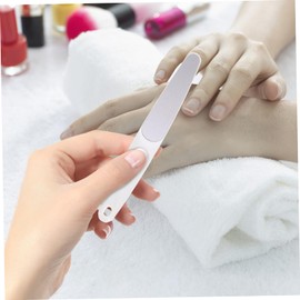 IWOWHERO Manicure Tools Kit 4pcs Nail Rubbing Tools Gentle Nail Buffers Sturdy Easy Maintenance Random Color