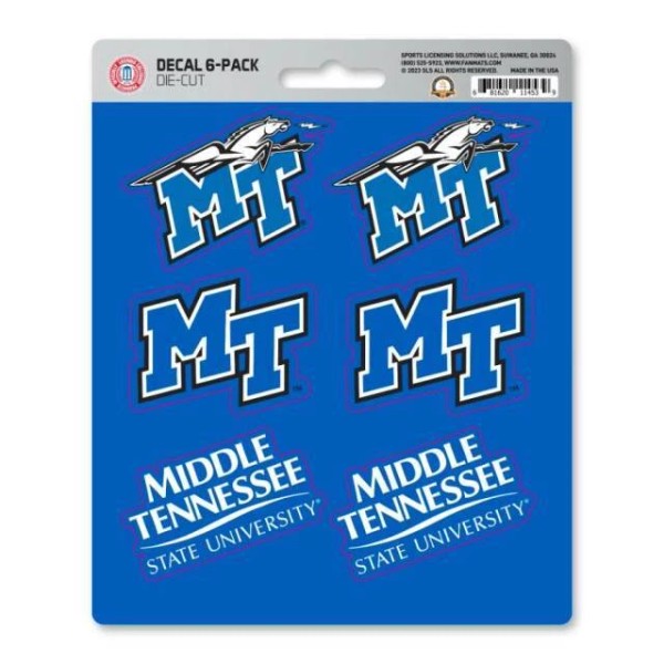 FANMATS Middle Tennessee State University Blue Raiders - Set Of