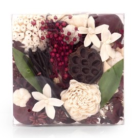 ANDALUCA Maison Box Fragrance Potpourri Decorative Vase & Bowl Filler Home Décor (Pomegranate Ginger)