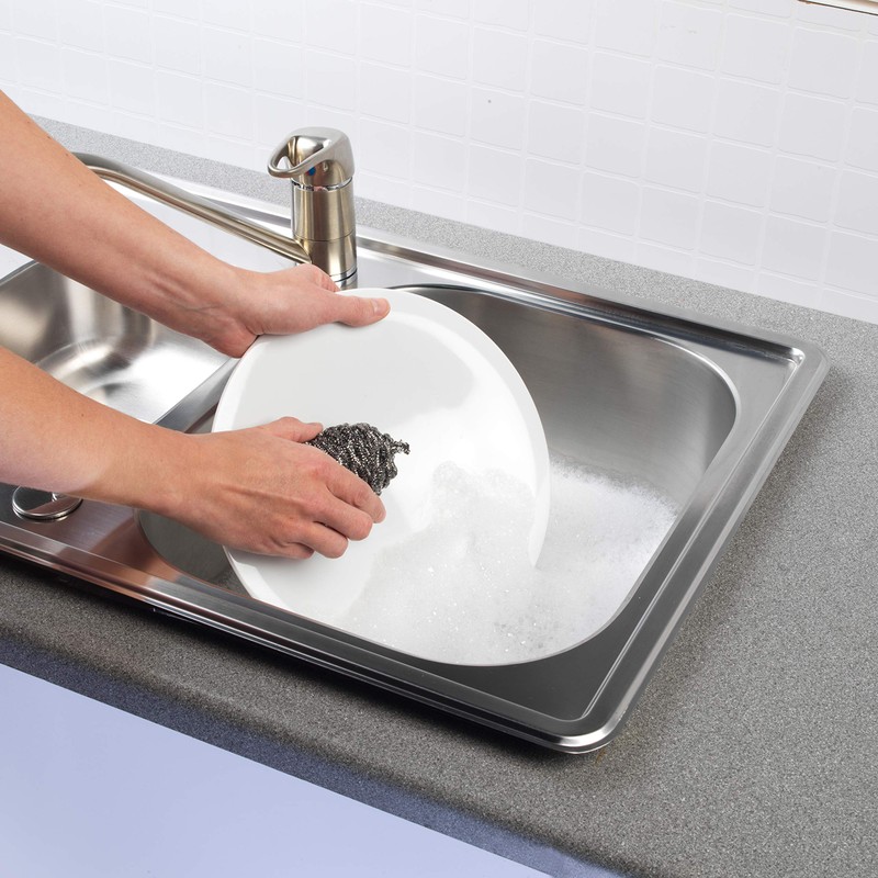 Kleeneze KL072214EU Mighty Scourers | Recycled Stainless Steel | Ideal