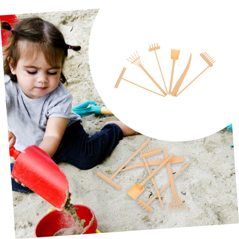 BESPORTBLE 6Pcs Zen Garden Rake Set Premium Miniature Sand Tray