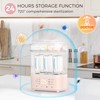 Bottle Sterilizer and Dryer, All-in-One Electric Steam Sterilizer Bottle Sanitizer
