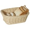 Contacto Rattan Basket Rectangular 23 cm