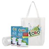Tobo Small Trash Bags 4 Gallon, Lemon Scent, 240 Count