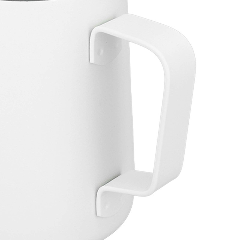 Milk Frothing Pitcher Stainless Steel 380ml Pointed Spout Milk Froth