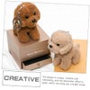 TENDYCOCO Key Chain Puppy Key Ring Puppy Bag Pendant Lovely