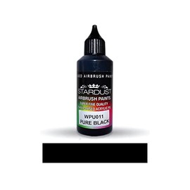 Stardust WPU011 Airbrush PU 1K RC Art Colour Pure Black 60 ml
