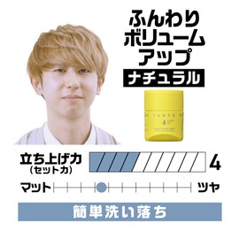 Nakano Pharmaceutical Official Nakano Airlite Wax 4 Men's Lightweight Thin Bundled 3.2 oz (90 g)