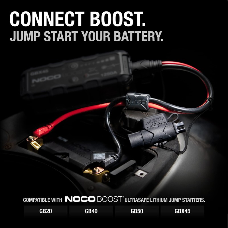 NOCO GBC007 18.5-Inch Boost X-Connect Adapter Extension Cable for GB20,