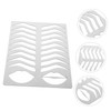 Healeved Eyebrow Stencil Eyebrow Stamp Eyebrow Template Brow Drawing Stencil
