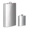2 x Hip Flasks Stainless Steel Giant Hip Flask with
