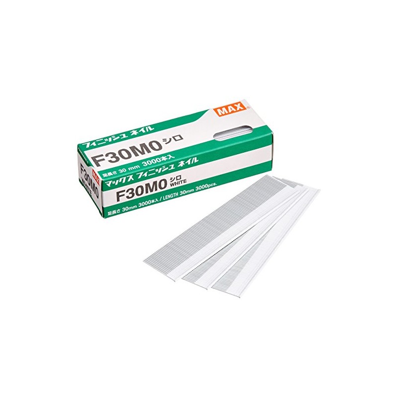 Max Finish Nail F30MO White