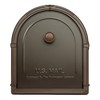 Architectural Mailboxes Bellevue Galvanized Steel Post Mount Mailbox, Compatibility Code