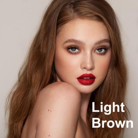 Onilyua Light Brown Hair Dye Shampoo for Men & Women, 3 in 1, Natural Color in Minutes, Semi-Permanent , 17.6 Fl Oz